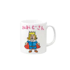 OLDBABY_SHOPのおおじさん Mug :right side of the handle
