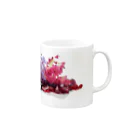 Lunatic-the-Jokersの[7月]July-Ruby&Larkspur Mug :right side of the handle