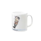 モリオのダブルトウループ Mug :right side of the handle