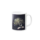 KEIKO's art factoryの菊　2023 Mug :right side of the handle