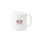 ジャスミンライスのうーぱーるーぱー Mug :right side of the handle