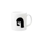 fauの丸めがねカップ Mug :right side of the handle