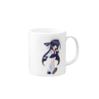 アール＠痛車デザイン スタジオアールの日本平しずか Mug :right side of the handle