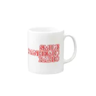 廣の店のSMILE PANDEMIC RADIO 1st LOGO  Mug :right side of the handle