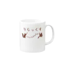 stcreationのりらっくすねこ Mug :right side of the handle