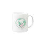 HERO【占う人】公式オンラインショップのOne World これから地球は変わる Mug :right side of the handle