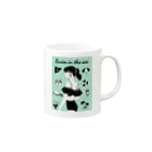 Sugisugi shopのswimwear girl Mug :right side of the handle