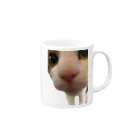 いやし猫　ふぁにーきゃっとのいやし猫　無限ちゃん Mug :right side of the handle