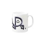 わしゃびのpapaをアピールしよう Mug :right side of the handle