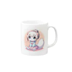 itachのマスコットフェレット Mug :right side of the handle