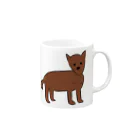 Lilyの琉球犬 ヒロ Mug :right side of the handle