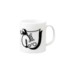 KENNY a.k.a. Neks1の"N"ek throw up Mug :right side of the handle