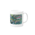 Chikyu-yueiの森の幻獣たち / Forest fantoms Mug :right side of the handle