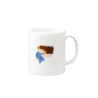 たの商店のなみなみ Mug :right side of the handle