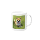 REINA-MAの柴犬 Mug :right side of the handle