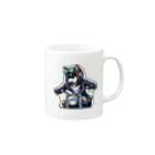 シバライダーロードの柴ライダーロード Mug :right side of the handle