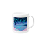 ZodyAのsnow angel Mug :right side of the handle