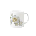 眠れる森の魔女の白薔薇 Mug :right side of the handle