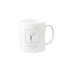 rilybiiの* Powder Snow Blue Mug :right side of the handle