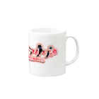 usabit.のぐっず屋さんの赤咲アタリロゴ Mug :right side of the handle