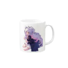 Godoftemanのオリキャラマグカップ Mug :right side of the handle