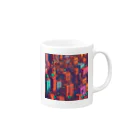 EmotionalArtsのSunset cityscape Mug :right side of the handle