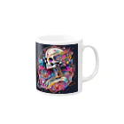 A.SkullのSkull_005 Mug :right side of the handle