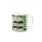 HappyGorillaの祖父母と孫たち④ Mug :right side of the handle