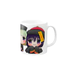 神無月りさ子🎃✨のりさべとキョンシー Mug :right side of the handle