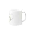 箱辺のてぃーたいむ・弦月ver Mug :right side of the handle