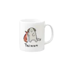 いぬのTaiwan Mug :right side of the handle