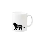 双子のライオン堂SUZURI店    のギャラリー2544公式グッズ Mug :right side of the handle