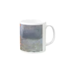 名画・絵画のゼロベース（西洋絵画・日本画）のクロードモネ【印象、日の出】 Mug :right side of the handle