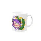 paradoxのきゅうりうれしいかんな Mug :right side of the handle