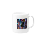 shiba9のCyber Girl Mug :right side of the handle