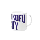 UFOKOFU1975のUFO KOFU CITY Mug :right side of the handle