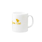 とうにゅうのねこネコ Mug :right side of the handle