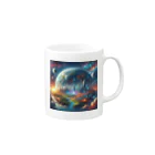 bottaの近未来な惑星 Mug :right side of the handle