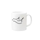 シュールのはやぶさ Mug :right side of the handle