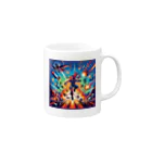 PiXΣLのHeroes come late Dot. / type.1 Mug :right side of the handle