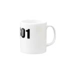 DONG VIETNAMの中洲で飲んでますT Mug :right side of the handle