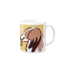 inunoteslaのloveinu Mug :right side of the handle