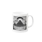 MOONのImagineシリーズ３ Mug :right side of the handle