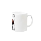 choropperのボクサーハスキー Mug :right side of the handle