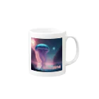 MOONのimagine　moonシリーズ２ Mug :right side of the handle