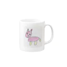 Biala Roza Szlachetnyのねこちゃん Mug :right side of the handle