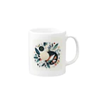 BochiBoochi-walkerのジオメトリー11 Mug :right side of the handle