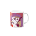慈雨のにこふく（秋のすがた） Mug :right side of the handle