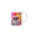 SHOP　EVERYONEのなっつん　colorful Mug :right side of the handle