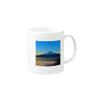 HIBANA55の富士山 Mug :right side of the handle